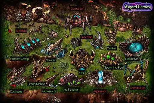 Play Asgard Heroes - Alien Clash