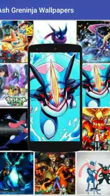 Play Ash Greninja Wallpapers