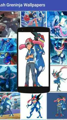Play Ash Greninja Wallpapers
