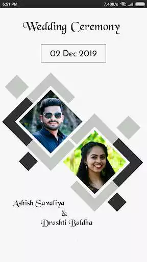 Play Ashish & Drashti - Happy Wedding App  and enjoy Ashish & Drashti - Happy Wedding App with UptoPlay