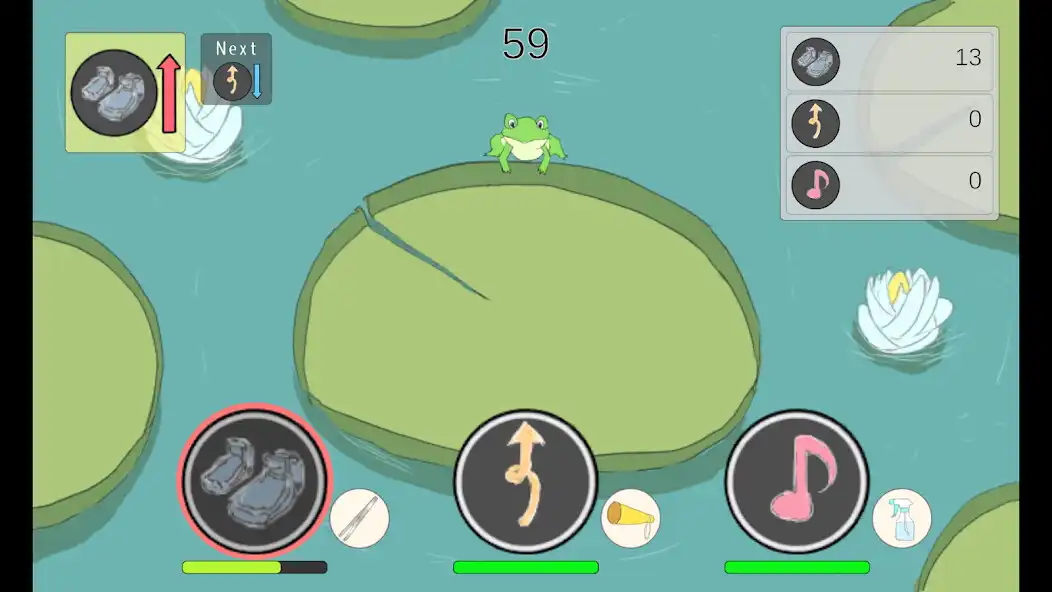 Play A short tale of a frog master as an online game A short tale of a frog master with UptoPlay