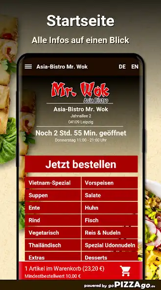 Play Asia-Bistro Mr. Wok Leipzig as an online game Asia-Bistro Mr. Wok Leipzig with UptoPlay