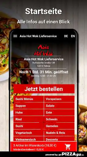 Play Asia Hot Wok Lieferservice Teltow as an online game Asia Hot Wok Lieferservice Teltow with UptoPlay