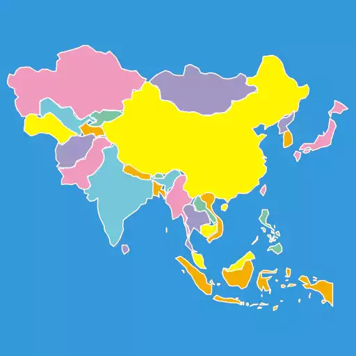 Play Asia Map Puzzle APK