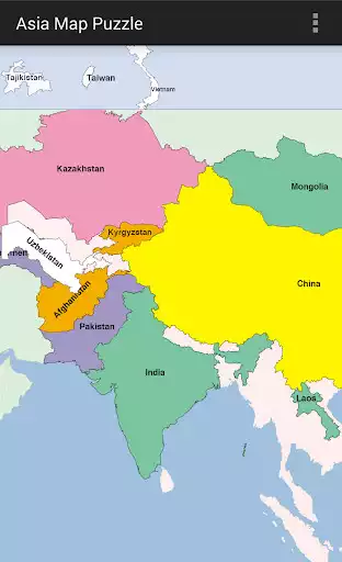 Play Asia Map Puzzle  and enjoy Asia Map Puzzle with UptoPlay