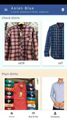 Play Asian Blue Shirts Play Asian Blue Shirts