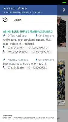 Play Asian Blue Shirts Play Asian Blue Shirts