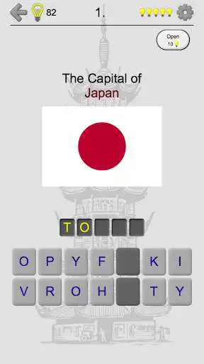 Play Asian Countries & Middle East - Flags and Capitals as an online game Asian Countries & Middle East - Flags and Capitals with UptoPlay