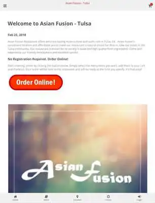 Play Asian Fusion Tulsa Online Ordering
