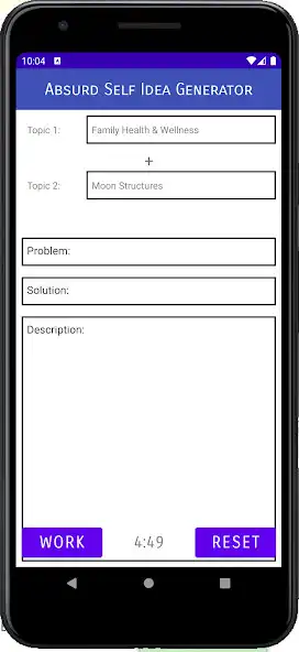 Play ASIG Idea Generator as an online game ASIG Idea Generator with UptoPlay