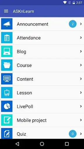 Play ASKnLearn as an online game ASKnLearn with UptoPlay