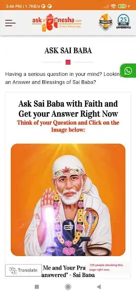 Play Ask Sai as an online game Ask Sai with UptoPlay