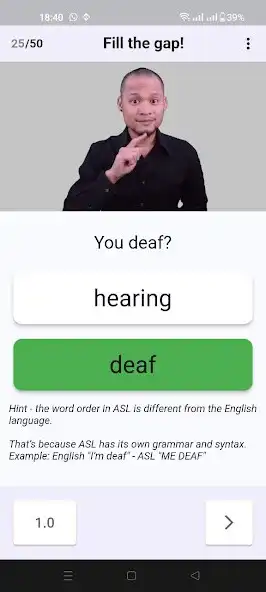 Play ASL - Sign Language.learn ASL!  and enjoy ASL - Sign Language.learn ASL! with UptoPlay