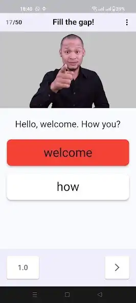 Play ASL - Sign Language.learn ASL! as an online game ASL - Sign Language.learn ASL! with UptoPlay