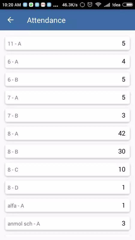 Play ASMAN Admin App (Mobile Application for Teachers)