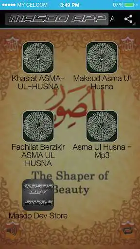Play ASMA-UL-HUSNA & Kebaikan  and enjoy ASMA-UL-HUSNA & Kebaikan with UptoPlay