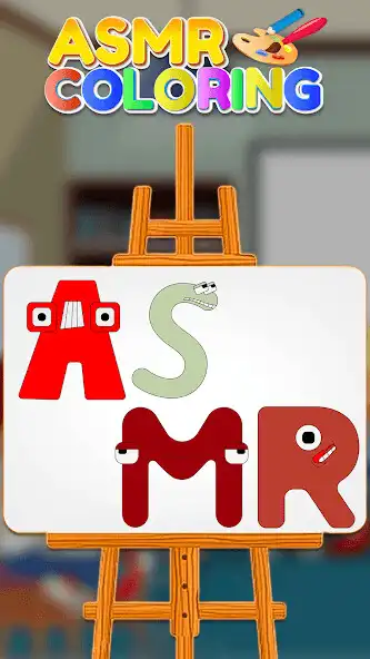 Play ASMR Coloring ABC Lore Master  and enjoy ASMR Coloring ABC Lore Master with UptoPlay