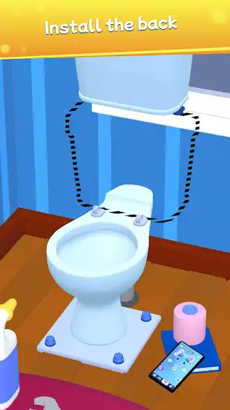 Play ASMR Flipper: Clean House 3D as an online game ASMR Flipper: Clean House 3D with UptoPlay