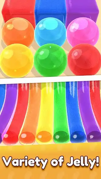 เล่น ASMR Rainbow Jelly เป็นเกมออนไลน์ ASMR Rainbow Jelly พร้อม UptoPlay
