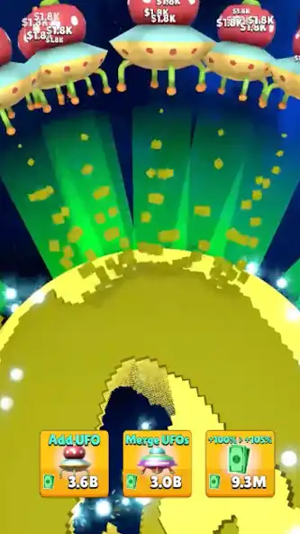 Play ASMR - UFO Peeling Earth as an online game ASMR - UFO Peeling Earth with UptoPlay