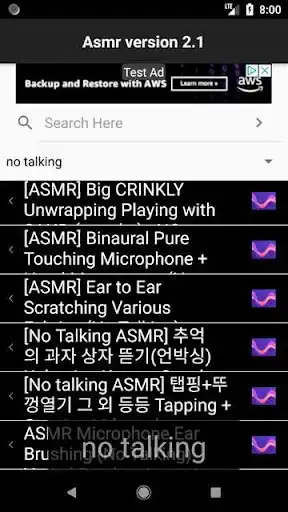 Play ASMR V2.1 as an online game ASMR V2.1 with UptoPlay