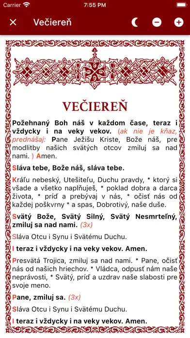 Play Časoslov gréckokatolíka as an online game Časoslov gréckokatolíka with UptoPlay