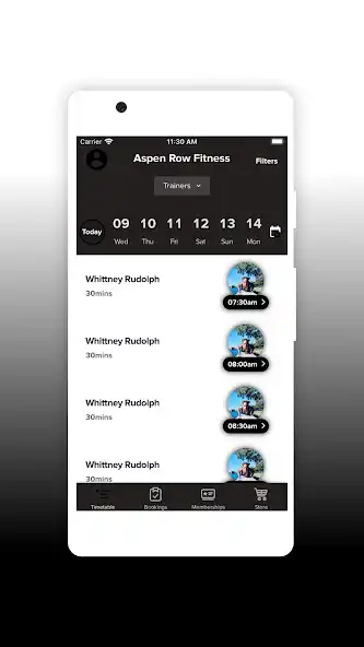 Play Aspen Row Fitness as an online game Aspen Row Fitness with UptoPlay