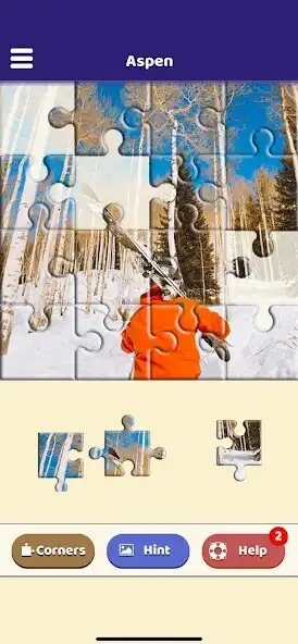 Play Aspen Sightseeing Puzzle as an online game Aspen Sightseeing Puzzle with UptoPlay