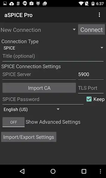 Play aSPICE Pro Secure SPICE Client  and enjoy aSPICE Pro Secure SPICE Client with UptoPlay