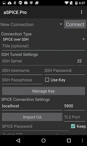 Play aSPICE Pro Secure SPICE Client as an online game aSPICE Pro Secure SPICE Client with UptoPlay