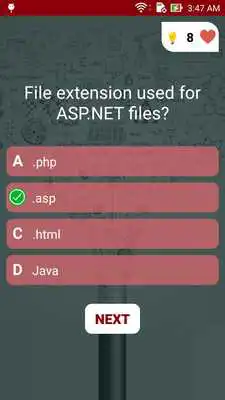 Play ASP.NET programming Test Quiz