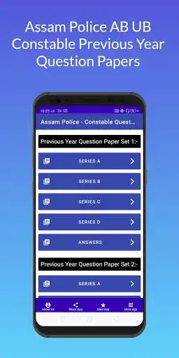 Play Assam Police- Constable Exam Question Paper Answer as an online game Assam Police- Constable Exam Question Paper Answer with UptoPlay