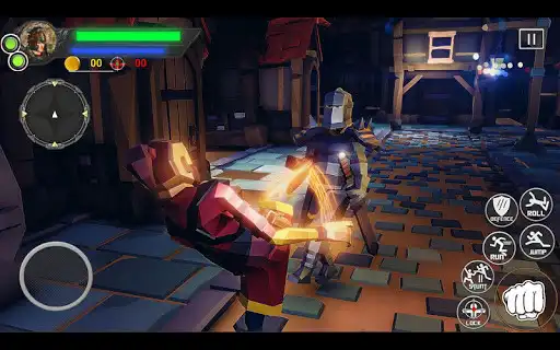 Play Assassin Credo Medieval War: Pixel Ninja Warriors as an online game Assassin Credo Medieval War: Pixel Ninja Warriors with UptoPlay