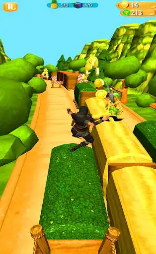 Play Assassin Mountain Surfer as an online game Assassin Mountain Surfer with UptoPlay