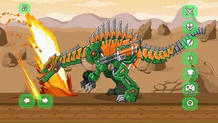 Play Assemble Robot War Spinosaurus