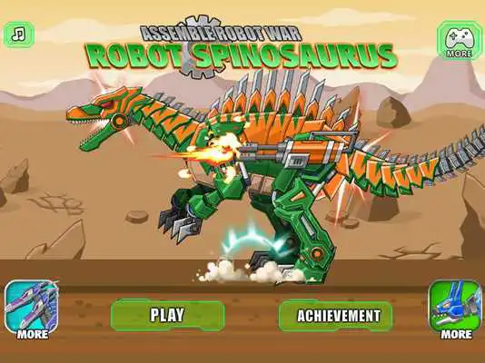 Play Assemble Robot War Spinosaurus