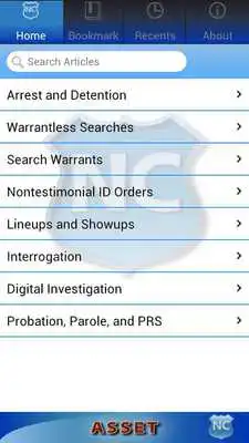 Play ASSET: Arrest-Search-Seizure Play ASSET: Arrest-Search-Seizure
