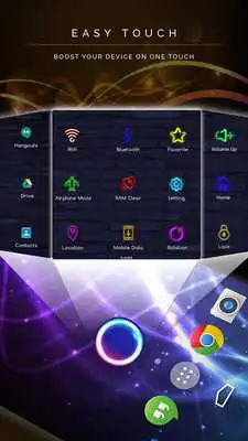 Play Assistive Touch Neon Light