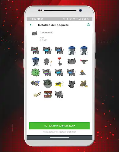 Play Assorted animated stickers - WAStickerApps as an online game Assorted animated stickers - WAStickerApps with UptoPlay