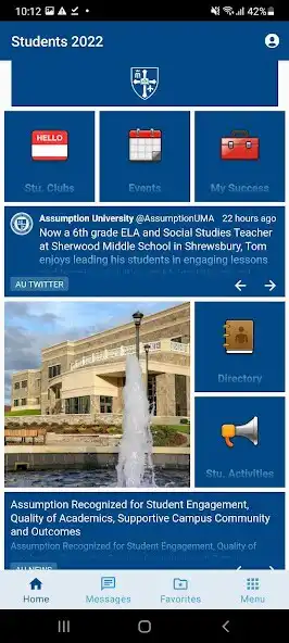 Play Assumption University Mobile as an online game Assumption University Mobile with UptoPlay