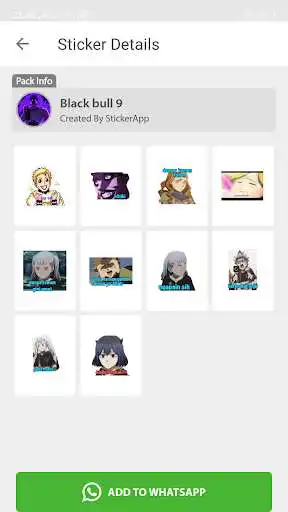 Play Asta Black Sticker Wa as an online game Asta Black Sticker Wa with UptoPlay