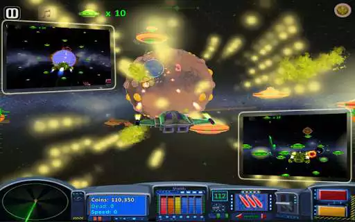 Play AsterDroids as an online game AsterDroids with UptoPlay