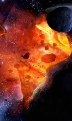 Play Asteroid Belt Free Wallpaper