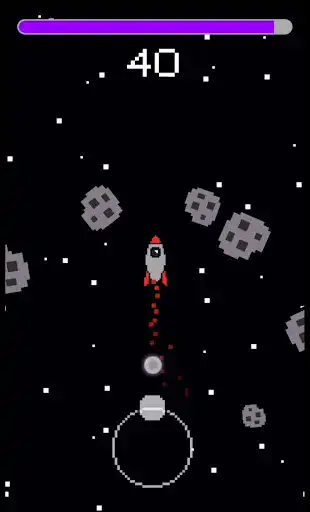Play Asteroid Dodger as an online game Asteroid Dodger with UptoPlay