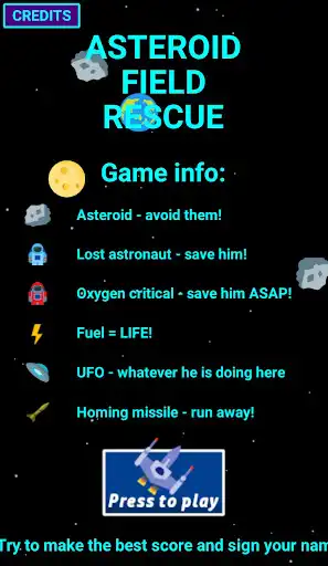 Play Asteroid Field Rescue  and enjoy Asteroid Field Rescue with UptoPlay