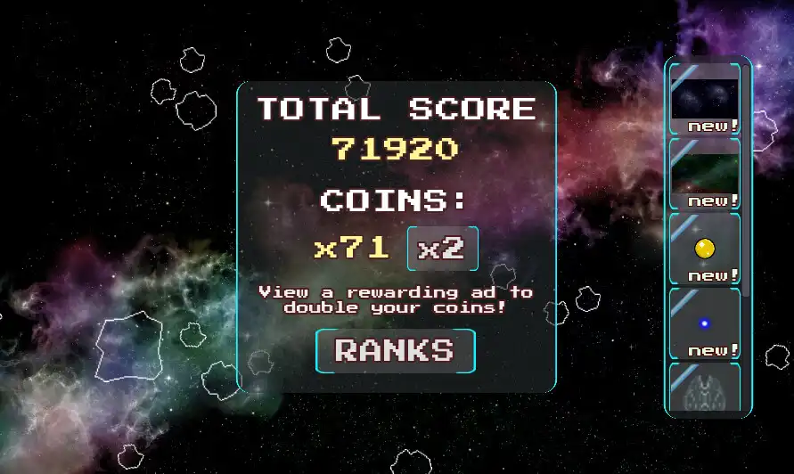 Play Asteroid Revival as an online game Asteroid Revival with UptoPlay