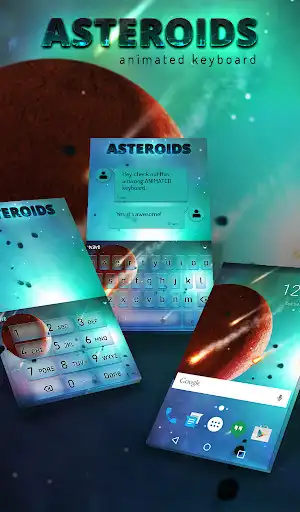 Play Asteroids Animated Keyboard + Live Wallpaper  and enjoy Asteroids Animated Keyboard + Live Wallpaper with UptoPlay
