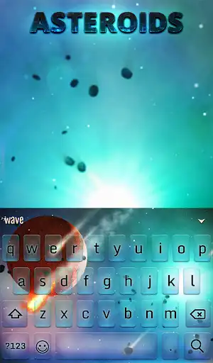 Play Asteroids Animated Keyboard + Live Wallpaper as an online game Asteroids Animated Keyboard + Live Wallpaper with UptoPlay