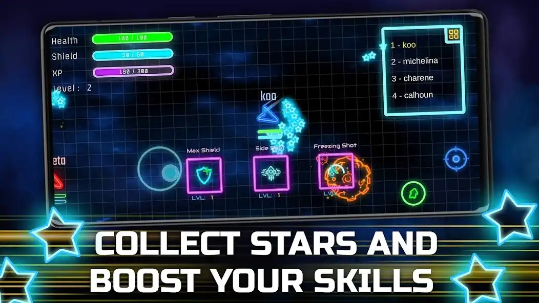Play Asteroids.io as an online game Asteroids.io with UptoPlay