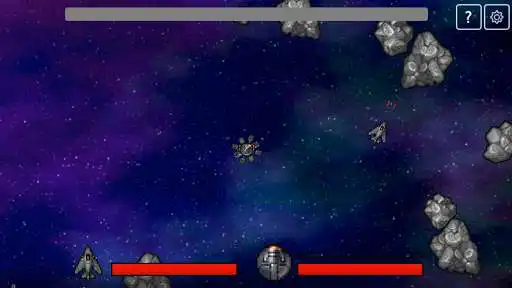 Play Asteroids: Multiplayer as an online game Asteroids: Multiplayer with UptoPlay